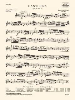 Cantilena von Henri Vieuxtemps 