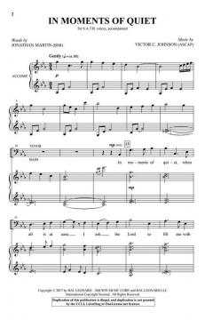 In Moments of Quiet von Jonathan Martin 
