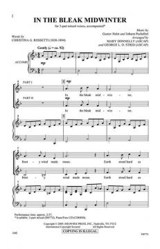 In the Bleak Midwinter von Gustav Holst 