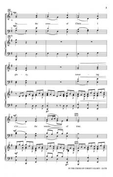In the Cross of Christ I Glory von Johann Sebastian Bach 