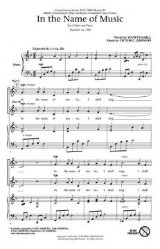 In the Name of Music von Victor C. Johnson 