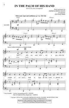 In the Palm of His Hand von Patricia Mock 