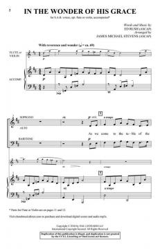 In the Wonder of His Grace von Ed Rush 