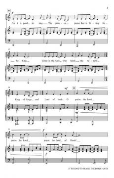 It Is Good to Praise the Lord von Joseph M. Martin 