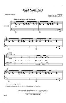 Jazz Cantate von Greg Gilpin 