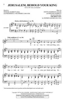 Jerusalem, Behold Your King von David Angerman 