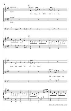 Jesus, in Gethsemane von Douglas Nolan 