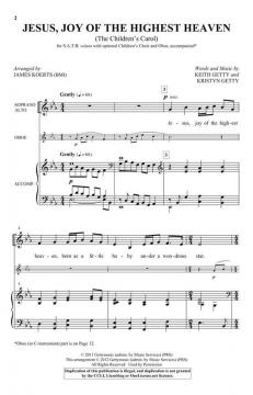Jesus, Joy of the Highest Heaven von Keith Getty 