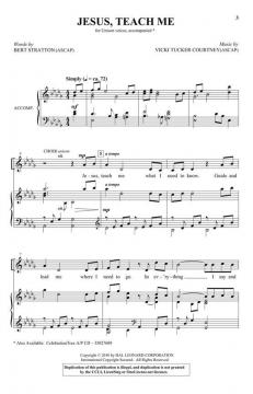 Jesus, Teach Me von Vicki Tucker Courtney 