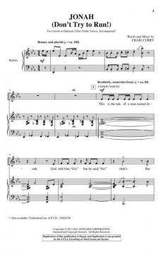 Jonah Don't Try to Run! von Craig Curry 