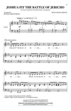 Joshua Fit the Battle of Jericho 