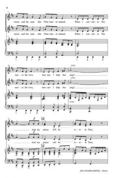 Joy Overflowing von Cindy Berry (Download) 