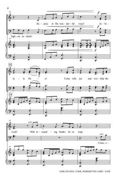 Jubilate Deo! Come Worship the Lord! von Cindy Ovokaitys 