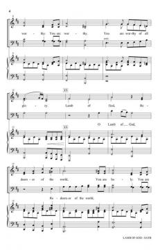 Lamb of God Redeemer of the World 