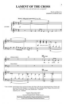 Lament of the Cross von Joseph M. Martin 