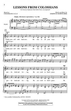 Lessons from Colossians von Joseph M. Martin (Download) 