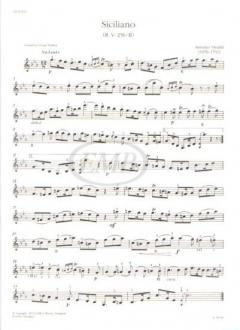 Siciliano RV 256/2 von Antonio Vivaldi 