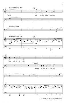 Let His Love Be Found in You von Don Besig 