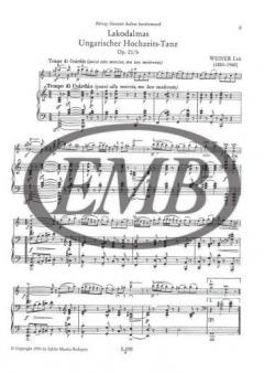 Hungarian Wedding Dance von Leo Weiner 