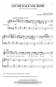 Let Me Walk You Home von Heather Sorenson 