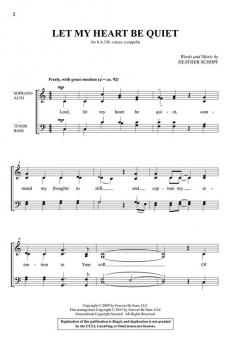 Let My Heart Be Quiet von Heather Schopf 