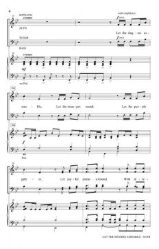 Let the Singers Assemble von David Angerman (Download) 