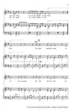 Let Us Give Thanks to the Lord von Brad Nix 