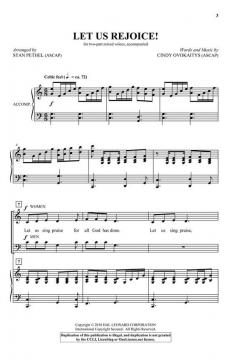 Let Us Rejoice! Lasst uns erfreuen von Cindy Ovokaitys 