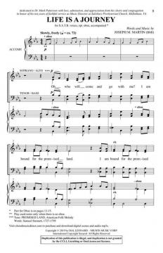 Life Is a Journey von Joseph M. Martin 