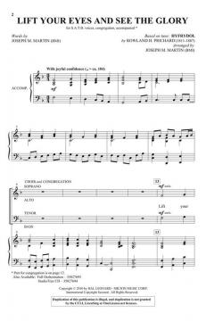 Lift Your Eyes and See the Glory von Joseph M. Martin 
