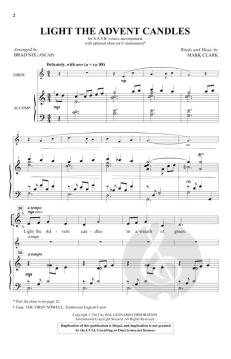 Light the Advent Candles von Mark Clark 