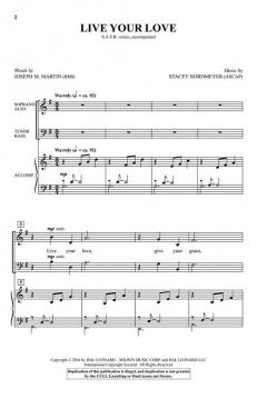 Live Your Love von Stacey Nordmeyer 