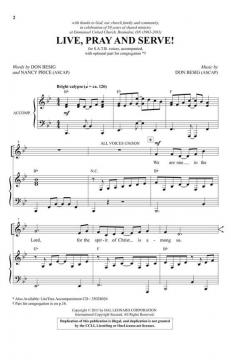 Live, Pray and Serve! von Don Besig 