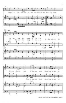 Lo! In the Cold of Winter Deep von J.A. Lloyd 