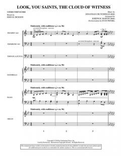 Look, You Saints, the Cloud of Witness von Jonathan Crutchfield 