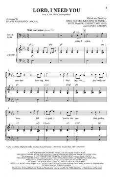 Lord, I Need You von Matt Maher 