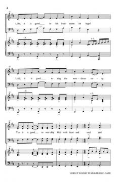 Lord, It Is Good to Sing Praise! von Joseph M. Martin 