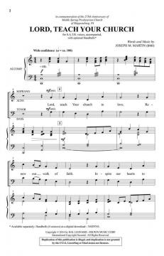 Lord, Teach Your Church von Joseph M. Martin 