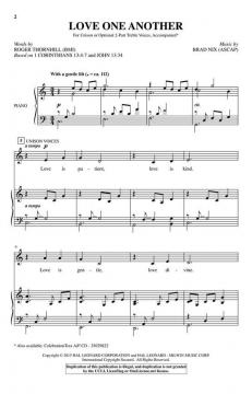 Love One Another von Brad Nix (Download) 