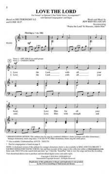Love the Lord von Jeff Reeves 