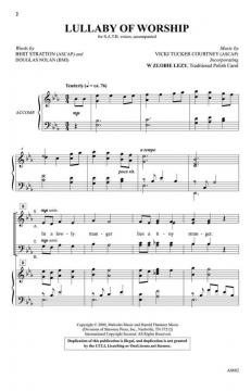 Lullaby of Worship von Vicki Tucker Courtney 