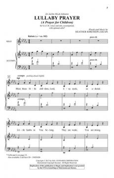 Lullaby Prayer von Heather Sorenson 