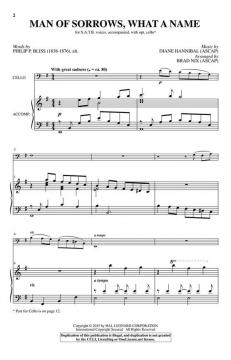 Man of Sorrows, What a Name von Philip Paul Bliss 