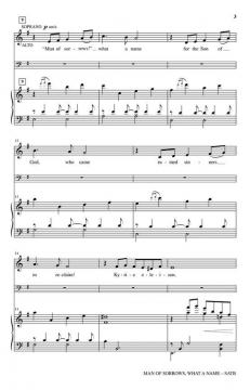 Man of Sorrows, What a Name von Philip Paul Bliss 