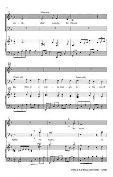 Manger, Cross and Tomb von Victor C. Johnson 