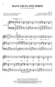 Many Gifts, One Spirit von Diane Hannibal 