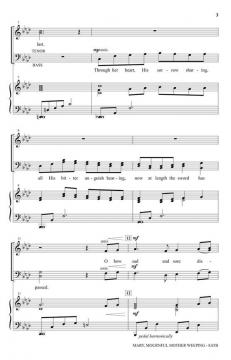 Mary, Mournful Mother Weeping von John Purifoy 