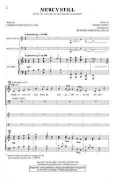 Mercy Still von Charles Wesley 