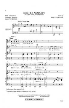 Mister Nobody von Janet Gardner 