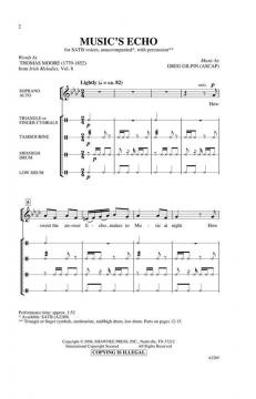 Music's Echo von Greg Gilpin 